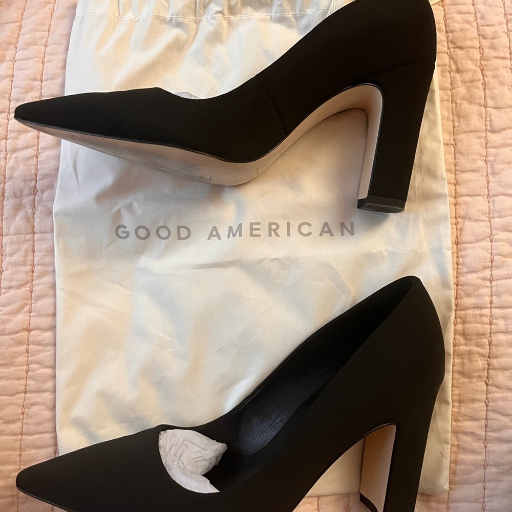 Good American Black Heels - Picture 3 of 8